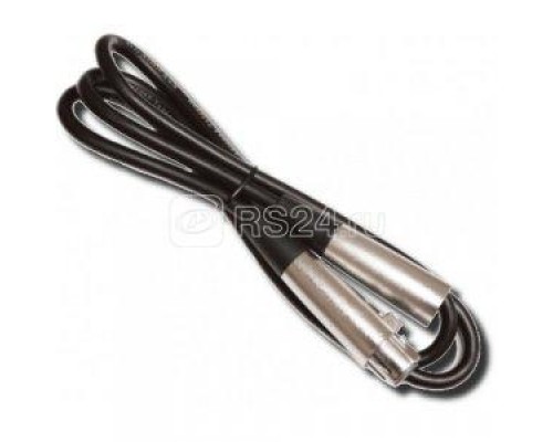 Корд микрофонный XLR (штекер) - XLR (розетка) 1.5м MC-093/1.5 077133