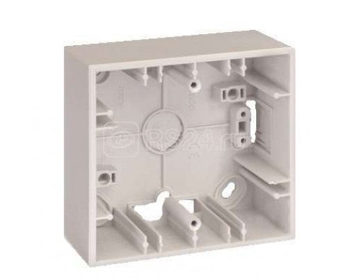 Коробка 2 поста ОП Simon27 86х164х37мм сл. кость 2700752-31