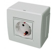 Коробка PDD-N60 с роз. BRAVA 2м с заземл. кор. DKC 10482B