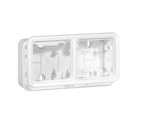 Коробка PLEXO для монтажа 2поста горизонт. Leg 070742