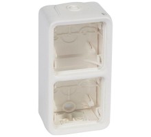 Коробка PLEXO для монтажа 2поста верт. Leg 070743