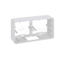 Коробка для наружн. монтажа на 2-мод. K45 бел. Simon Connect R450-9