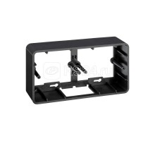 Коробка для наружн. монтажа на 2-мод. K45 графит Simon Connect R450-14
