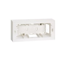 Коробка для наружн. монтажа накладки 250х118х53мм Simon27 27721-35 бел. 27865-65