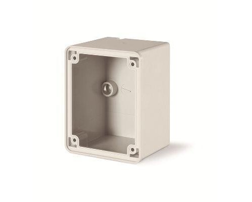 Коробка для настенного монтажа розеток с фланцем 84х106мм DKC DIS5700032