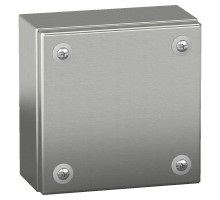 Коробка клеммная цельнометаллическая IP66 SBX 150х150х80 нерж. сталь SchE NSYSBX15158