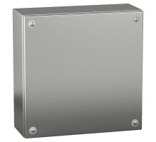 Коробка клеммная цельнометаллическая IP66 SBX 200х200х80 нерж. сталь SchE NSYSBX20208