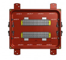 Коробка КС-30 УХЛ1.5 IP65 метал. заглушки ЗЭТАРУС zeta30355