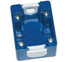 Коробка монтажная для розетки встраив. IP44 сер. DKC DISB038GR
