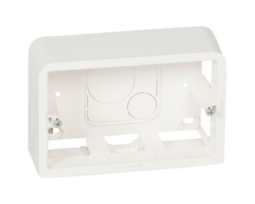 Коробка монтажная ОП Mosaic NEW 3мод. глубин. 40мм бел. Leg 080289