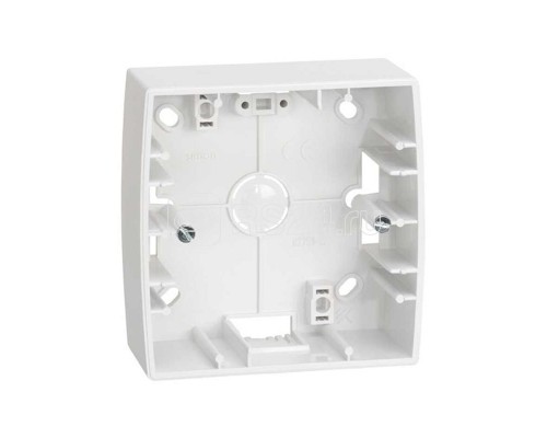 Коробка наружной установки 1-м 89х89х37мм Simon82 бел. 82751-30
