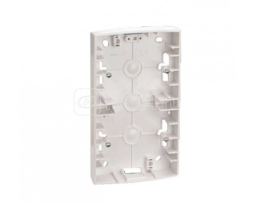 Коробка наружной установки 2-м 89х158х27мм Simon82 бел. 82760-30