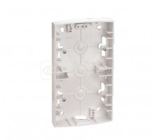 Коробка наружной установки 2-м 89х158х27мм Simon82 графит 82760-38
