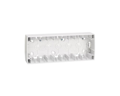 Коробка наружной установки 3-м 89х229х37мм Simon82 бел. 82771-30