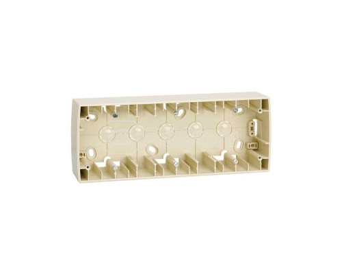 Коробка наружной установки 3-м 89х229х37мм Simon82 сл. кость 82771-31