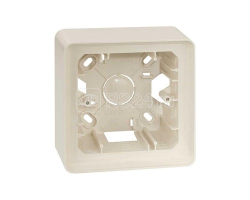 Коробка наружной установки на 1 пост сл. кость Simon82 Detail 8200750-031