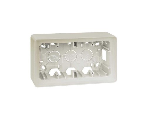 Коробка наружной установки на 2 поста сл. кость Simon82 Detail 8200760-031