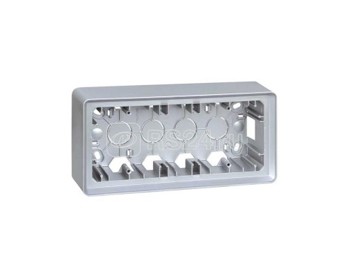 Коробка наружной установки на 3 поста алюм. Simon82 Detail 8200770-093