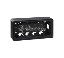 Коробка наружной установки на 3 поста графит Simon82 Detail 8200770-038