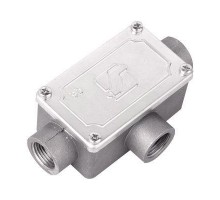 Коробка ответвительная 118х67х42мм 3 ввода М16х1.5 IP55 алюм. DKC 6330-16A