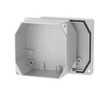 Коробка ответвительная 90х90х53мм IP66 RAL9006 окрашенная алюм. DKC 65300