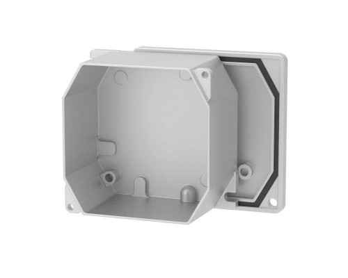 Коробка ответвительная 90х90х53мм IP66 RAL9006 окрашенная алюм. DKC 65300