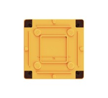 Коробка ответвительная FS 100х100х50мм 4р 450В 6А 4кв.мм с гладкими стенками и клеммн. IP56 пластик. DKC FSB10404