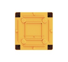 Коробка ответвительная FS 100х100х50мм 5р 450В 10А 6кв.мм с гладкими стенками и клеммн. IP56 пластик. DKC FSB10506