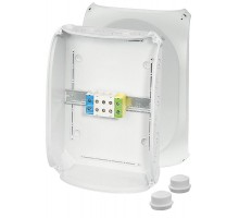 Коробка ответвительная УФ всепогодная IP 66/67.5-пол. кл (255х355х122мм) на 10 ввод. М25/40/63 KF 5050А HENSEL 62000229