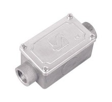 Коробка протяжная 118х51х42мм 2 ввода 180град. М16х1.5 IP55 алюм. DKC 6030-16A