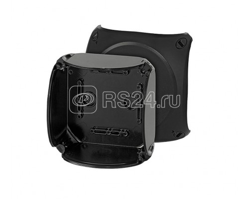 Коробка пустая 102х102х62 PC IP66 без клемм EB 06 B черн. HENSEL 62000246