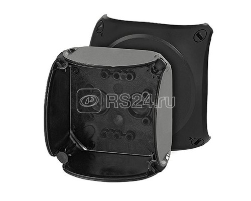 Коробка пустая 74х74х47 PC IP66 без клемм EB 02 B черн. HENSEL 62000242