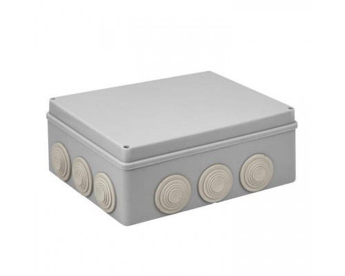 Коробка распаячная КМР-050-043 пылевлагозащ. 240х190х90 12 мембранных вводов уплот. шнур PROxima EKF plc-kmr-050-043