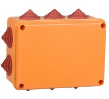 Коробка распаячная огнестойкая ПС 150х110х70 4P 6кв.мм IP55 10 вводов ИЭК UKF30-150-110-070-4-6-09