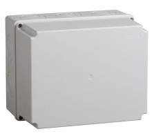 Коробка распаячная ОП 240х195х165 IP44 КМ41273 RAL7035 ИЭК UKO10-240-195-165-K41-44