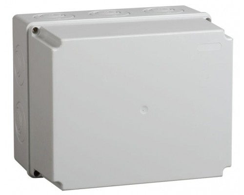 Коробка распаячная ОП 240х195х165 IP55 КМ41274 RAL7035 ИЭК UKO10-240-195-165-K41-55