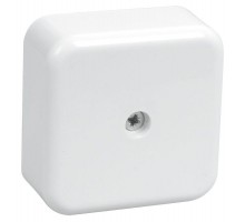Коробка распаячная ОП 50х50х20 IP20 КМ41206-01 (4 клем. 3кв.мм) бел. ИЭК UKO10-050-050-020-K01