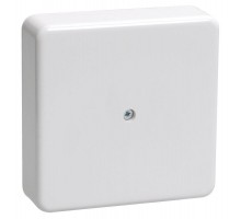 Коробка распаячная ОП 75х75х28 IP20 КМ41216-01 (6 клем. 6кв.мм) бел. ИЭК UKO10-075-075-028-K01