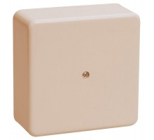 Коробка распаячная ОП КМ 75х75х20 сл. кость ИЭК UKO10-075-075-020-K32-E