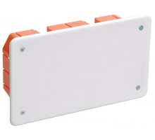 Коробка распаячная СП 172х96х45 IP20 КМ41006 (с саморезами с крышкой) ИЭК UKT11-172-096-045
