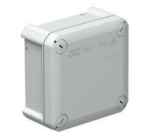 Коробка распределительная 114х114х57мм IP66 T 60 OE закрыт. свет. сер. OBO 2007239
