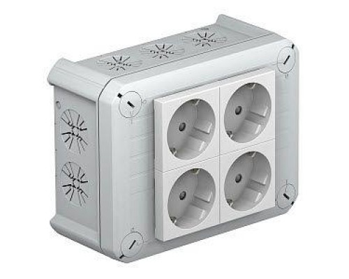 Коробка распределительная 150х116х67мм T 100 4MSD WS OBO 2007825