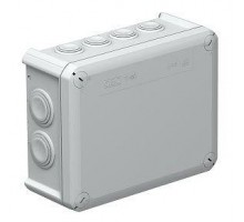 Коробка распределительная 190х150х77мм IP66 T160 7хM25 5хM32 свет. сер. OBO 2007093