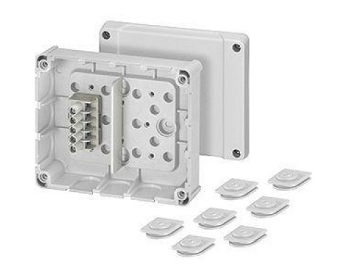 Коробка распределительная ОП 119х139х49мм IP54 с клемм. DP 9221 сер. HENSEL 6000041