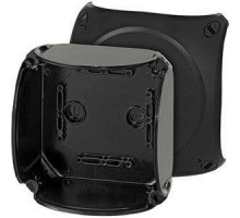 Коробка распределительная ОП 130х130х77мм IP66/67 KF 0600 C черн. HENSEL 62000086