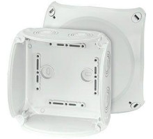 Коробка распределительная ОП 130х130х77мм IP66/67 KF 0600 G свет. сер. HENSEL 62000051