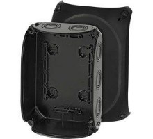 Коробка распределительная ОП 130х180х77мм IP66/67 KF 1000 B черн. HENSEL 62000058