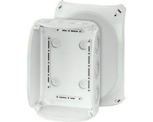 Коробка распределительная ОП 130х180х77мм IP66/67 KF 1000 G свет. сер. HENSEL 62000057