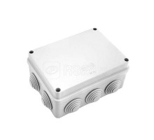 Коробка распределительная ОП 150х110х70мм IP55 крышка на винтах бел. ГУСИ С3В1510 Б Евро