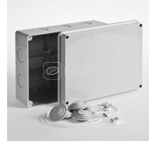 Коробка распределительная ОП 240х195х90мм IP55 без гермет. Рувинил 67066